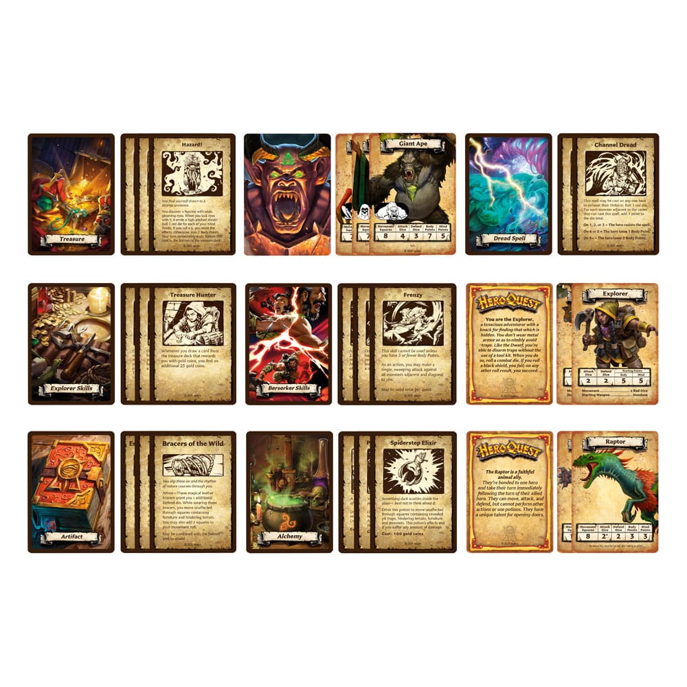 HeroQuest Board Game Expansion Jungles of Delthrak Quest Kit *English Version*