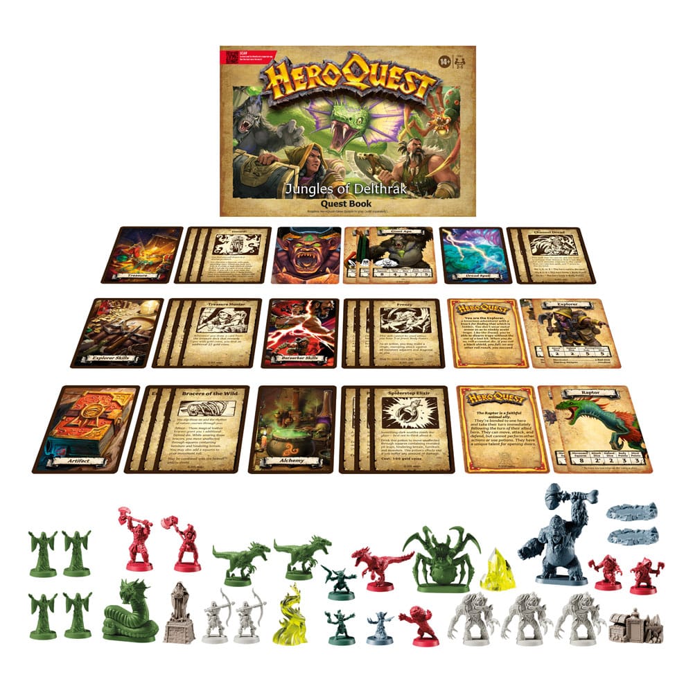 HeroQuest Board Game Expansion Jungles of Delthrak Quest Kit *English Version*