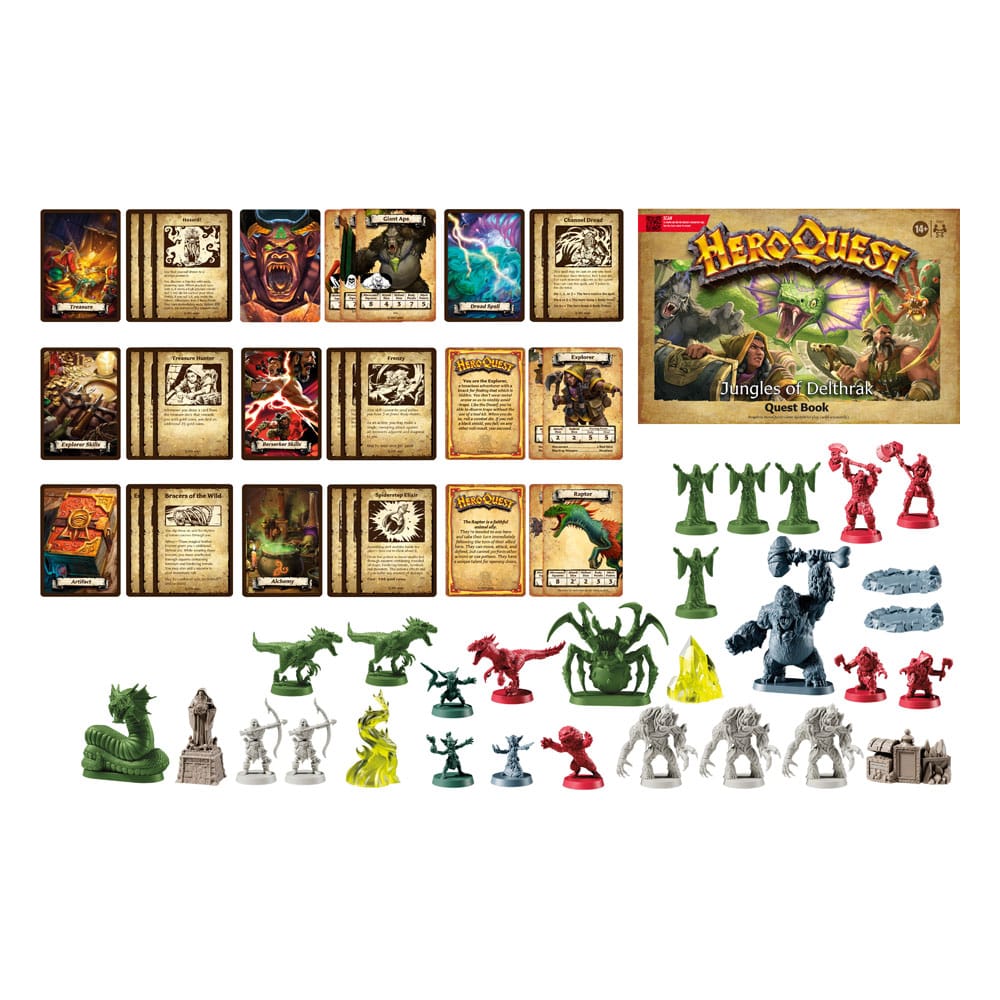HeroQuest Board Game Expansion Jungles of Delthrak Quest Kit *English Version*
