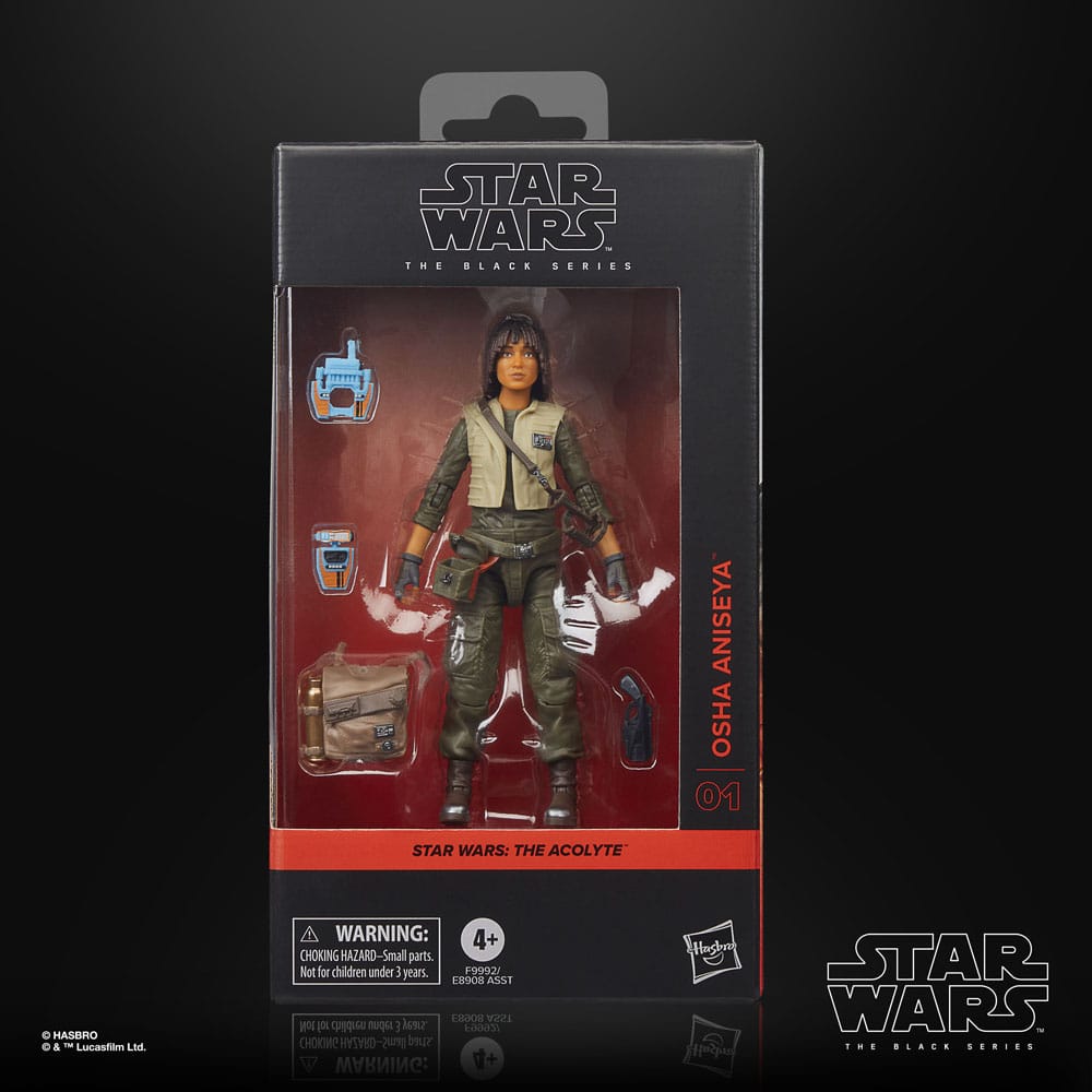 Star Wars: The Acolyte Black Series Actionfigur Osha Aniseya 15 cm Hasbro
