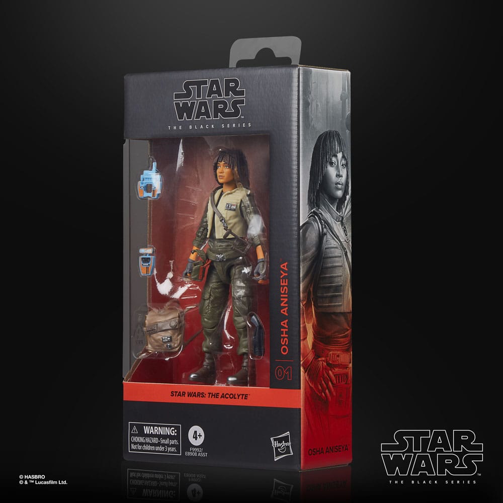 Star Wars: The Acolyte Black Series Actionfigur Osha Aniseya 15 cm Hasbro