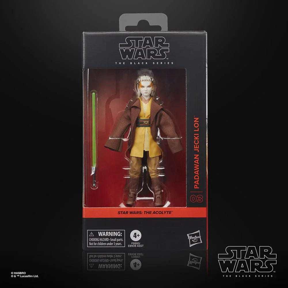 Star Wars: The Acolyte Black Series Action Figur Padawan Jecki Lon 15 cm Hasbro