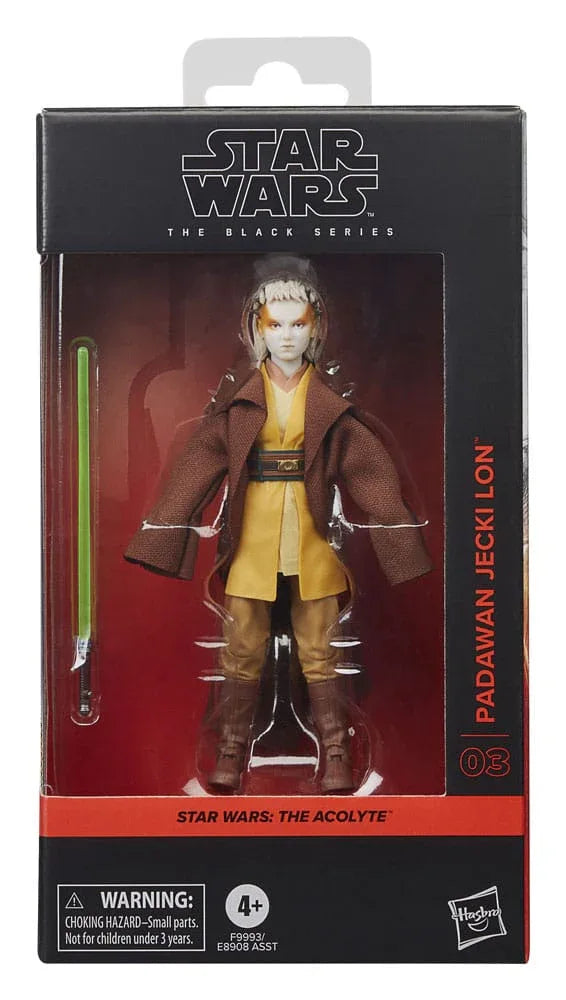 Star Wars: The Acolyte Black Series Action Figur Padawan Jecki Lon 15 cm Hasbro