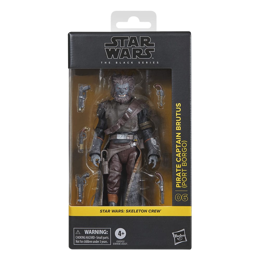 Star Wars: Skeleton Crew Black Series Action Figure Pirate Capitaine Brutus 15 cm Hasbro