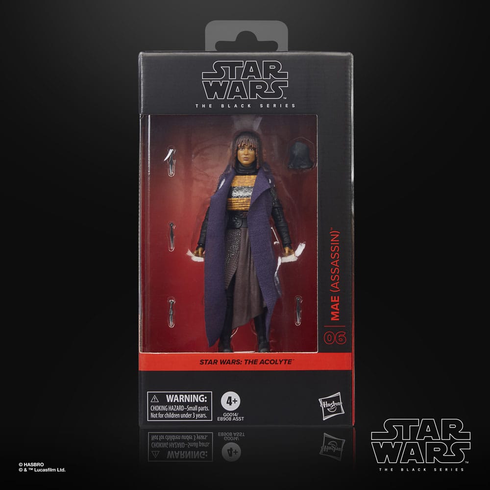 Star Wars: The Acolyte Black Series Action Figure Mae (Assassin) 15 cm Hasbro