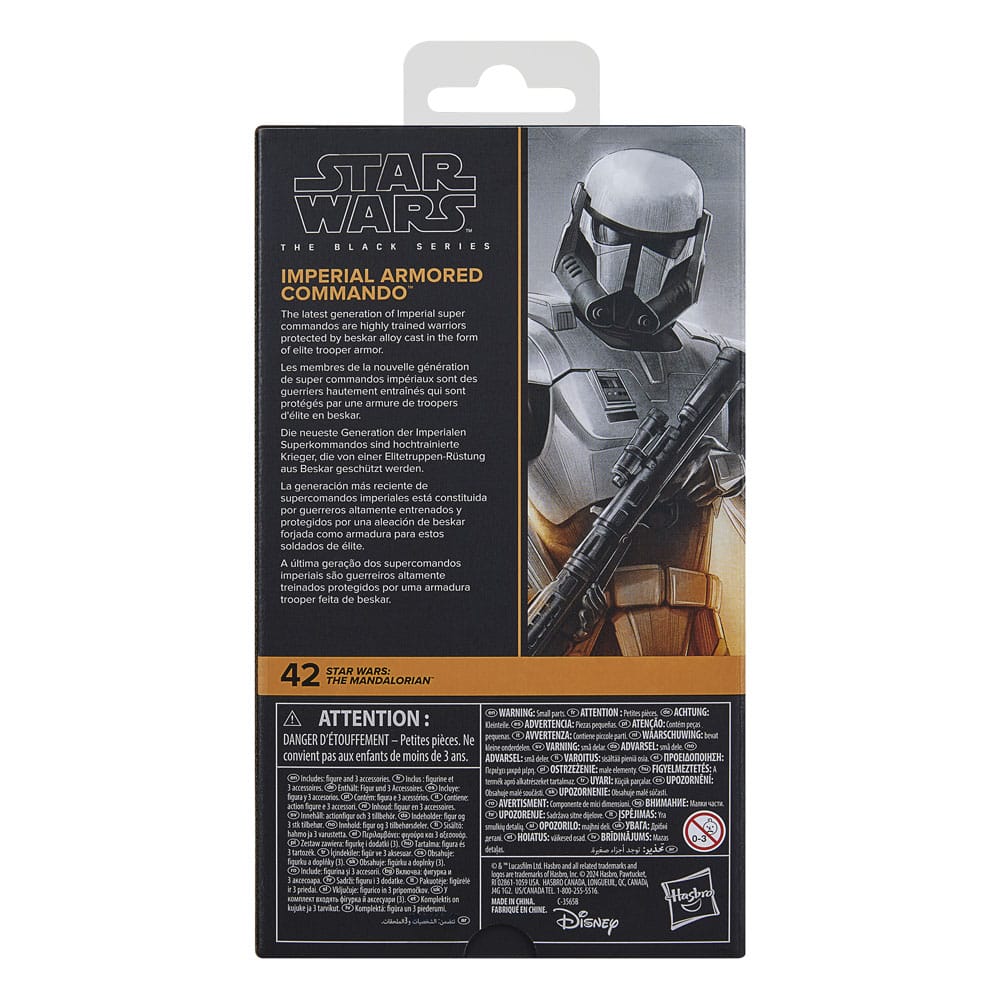 Star Wars: The Mandalorian Black Series Imperial Armored Commando 15 cm Actionfigur Hasbro