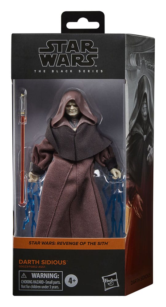 Star Wars Episode III Black Series Actionfigur Darth Sidious 15 cm Hasbro