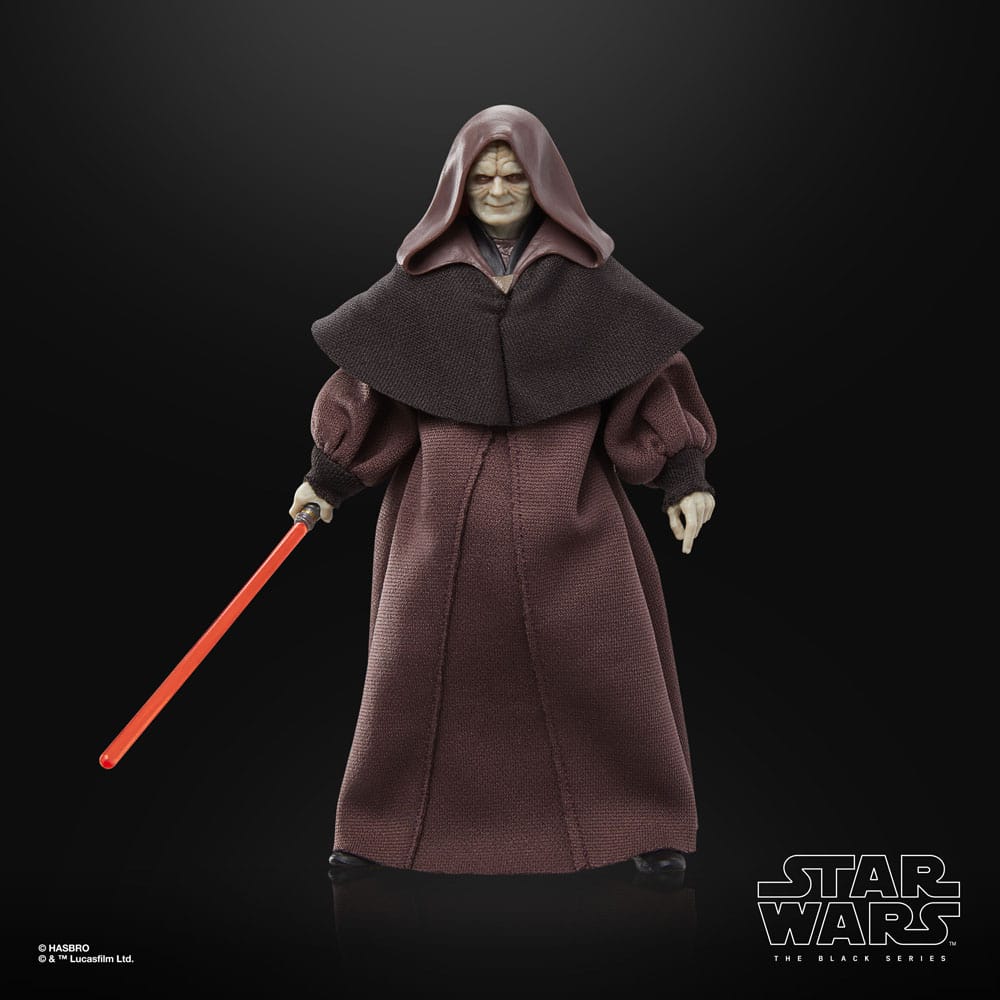 Star Wars Episode III Black Series Actionfigur Darth Sidious 15 cm Hasbro