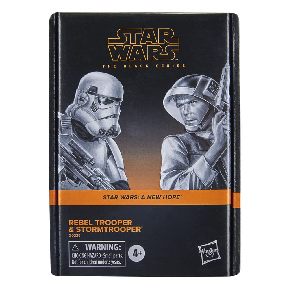 Star Wars Episode IV Black Series Action Figure 2-Pack: Rebel Trooper & Stormtrooper 15 cm Hasbro