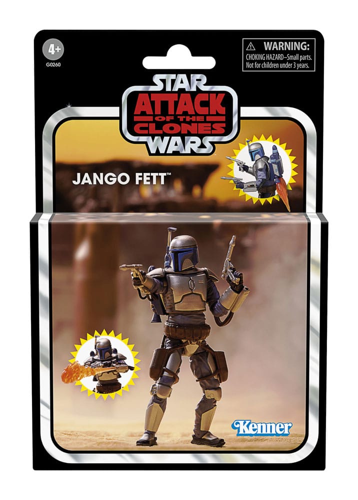 Star Wars Episode II Vintage Collection Actionfigur Jango Fett 10 cm Hasbro