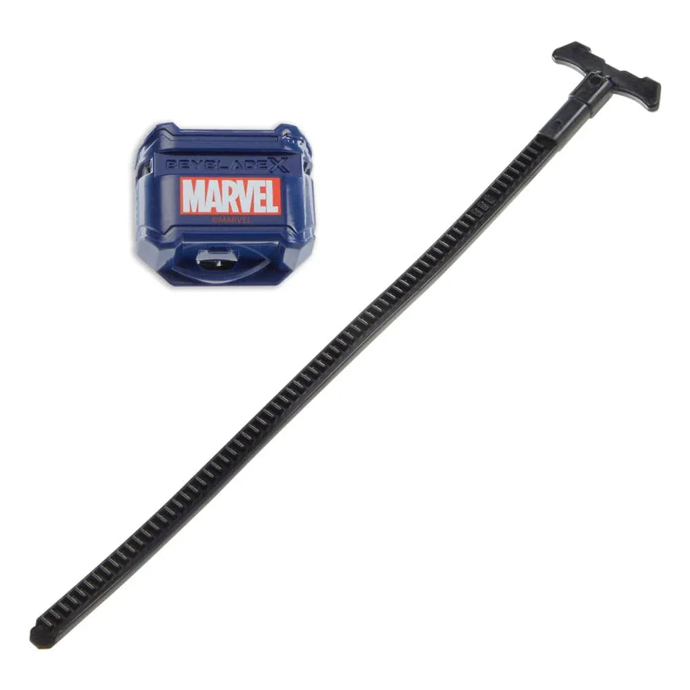 Beyblade X Marvel Collab Iron Man 4-80B vs. Thanos 4-60P Hasbro