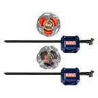 Beyblade X Marvel Collab Iron Man 4-80B vs. Thanos 4-60P Hasbro