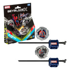 Beyblade X Marvel Collab Spider-Man 3-60F vs. Venom 3-80N Hasbro