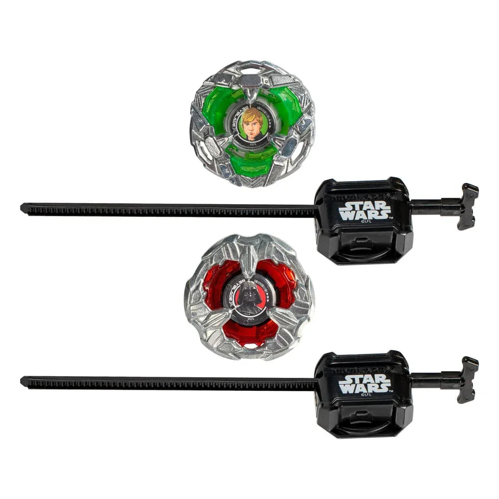 Beyblade X och Star Wars Collab Luke Skywalker 4-80B vs. Darth Vader 4-60B Hasbro