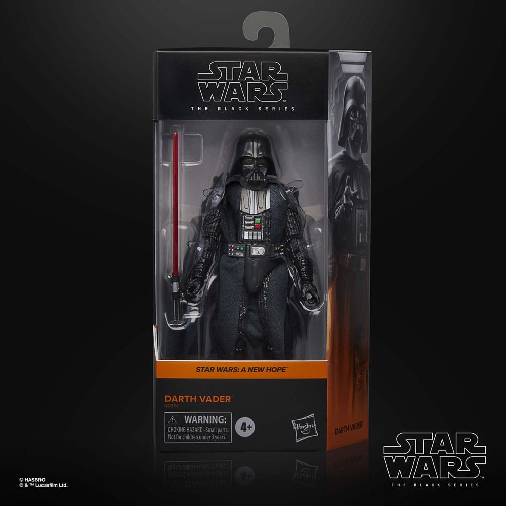 Star Wars Episode IV Black Series Action Figur Darth Vader 15 cm Hasbro