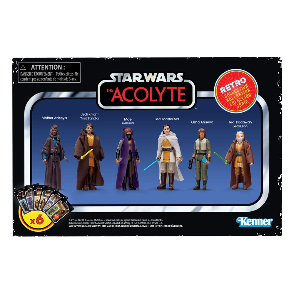 Star Wars: Acolyte Retro Collection Action Figur 6-Pack 10 cm Hasbro