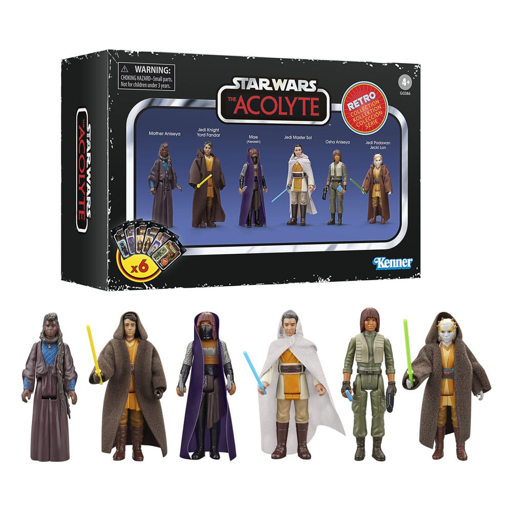 Star Wars: Acolyte Retro Collection Action Figur 6-Pack 10 cm Hasbro