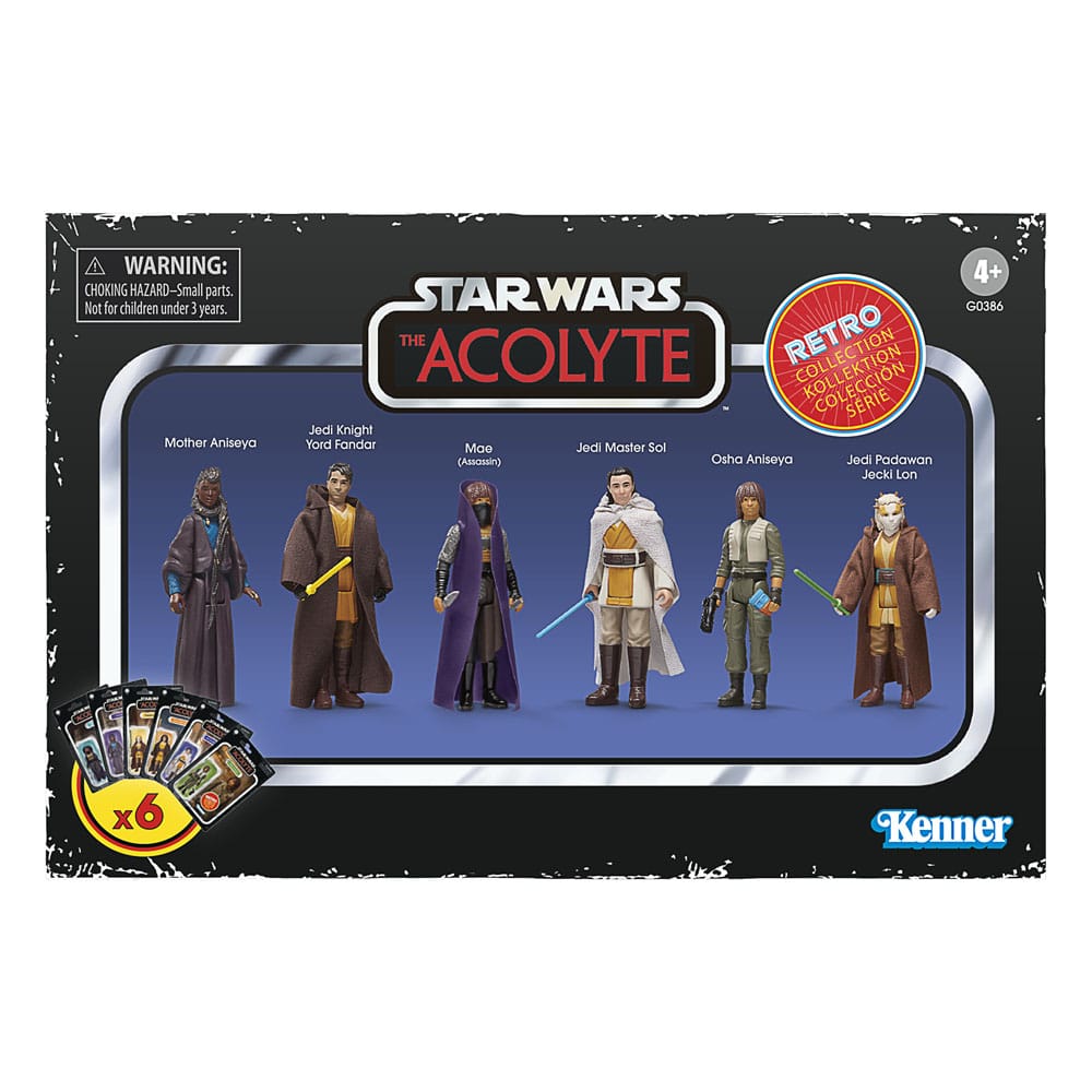 Star Wars: Acolyte Retro Collection Action Figur 6-Pack 10 cm Hasbro
