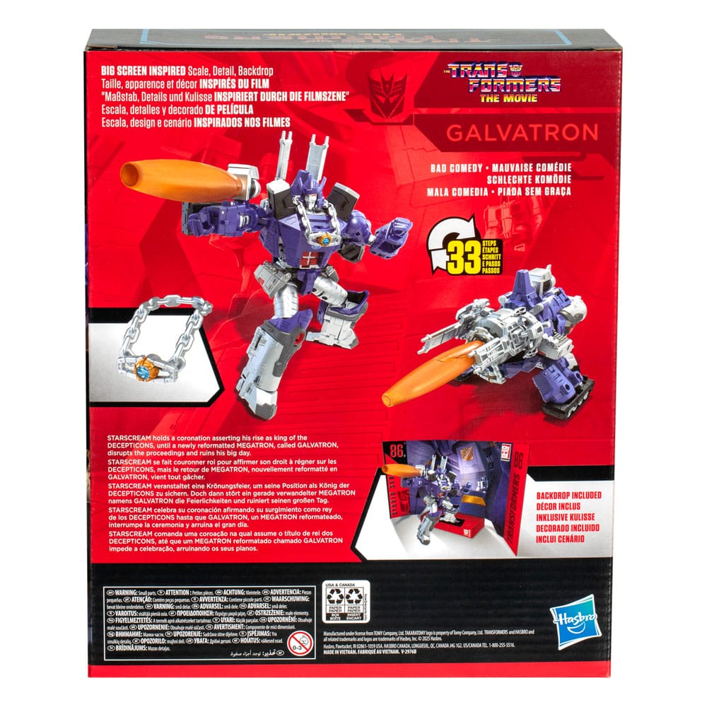 Transformers: The Movie Studio Series Galvatron Actionfigur Hasbro