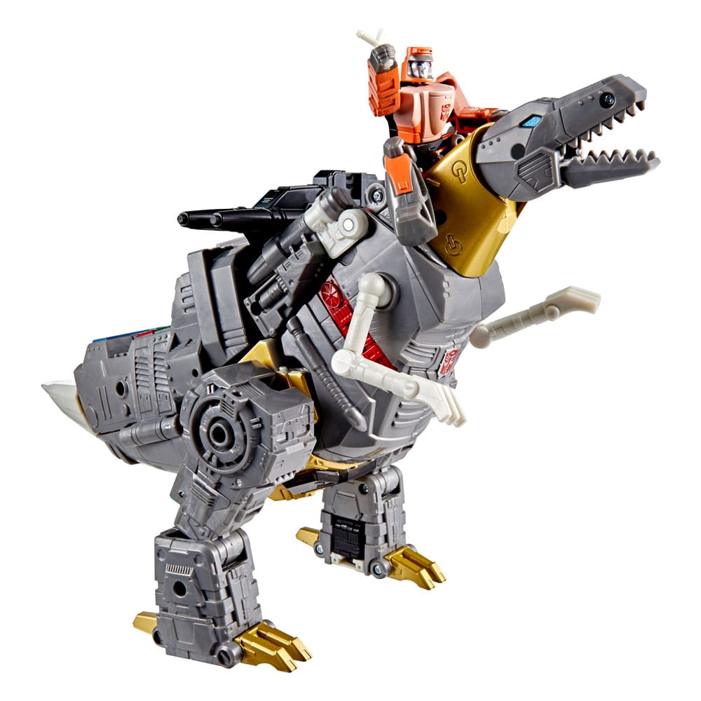 Transformers: The Movie Studio Series Leader Class Action Figur Dinobot Grimlock & Autobot Wheelie 22 cm Hasbro