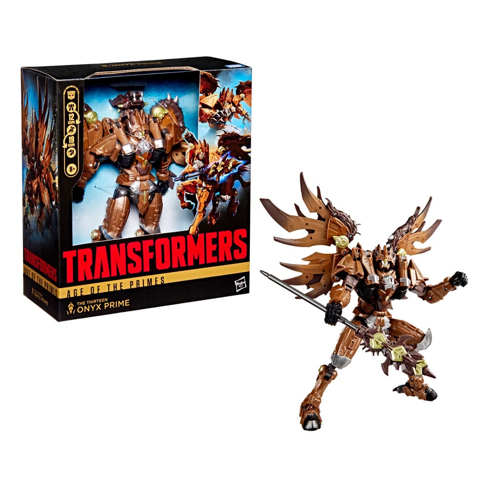 Transformers Age of the Primes Ledarklass Actionfigur The Thirteen: Onyx Prime 19 cm