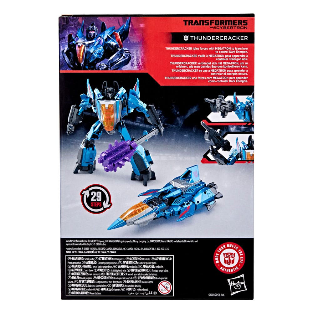 Transformers: War for Cybertron Studio Series Voyager Class Action Figur Thundercracker 16 cm Hasbro