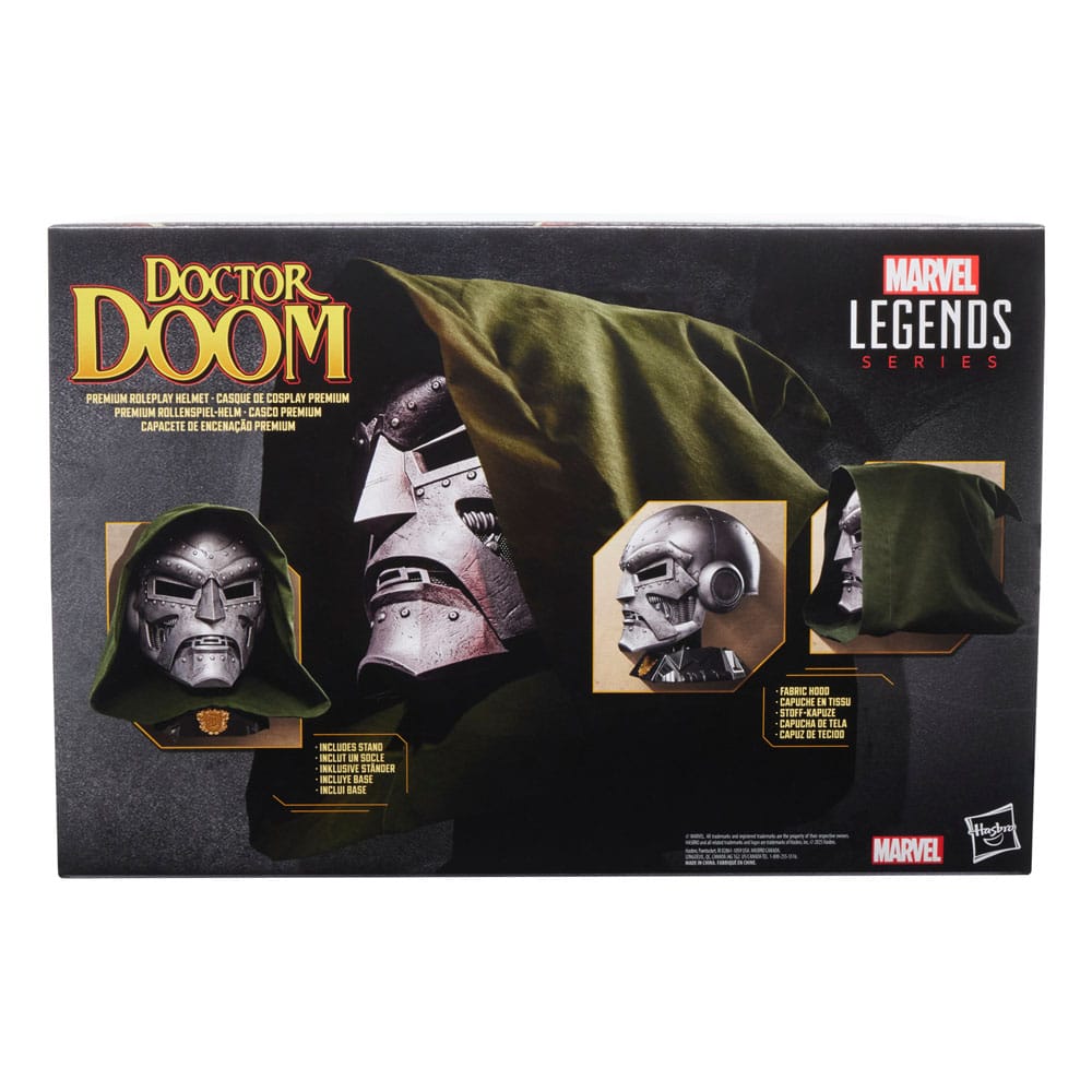 Marvel Legends Doctor Doom Premium Helmet Replica Hasbro