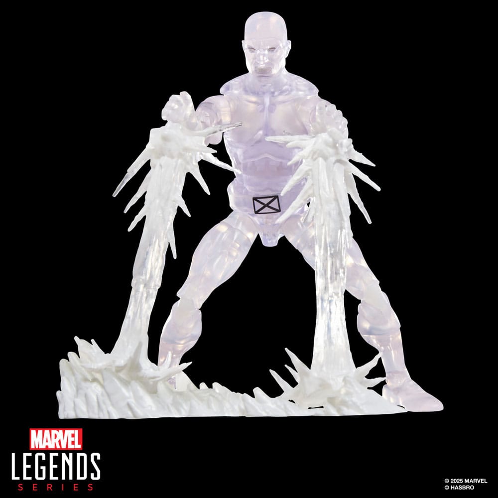 Secret Wars Marvel Legends Retro Action Figur Iceman 15 cm Hasbro