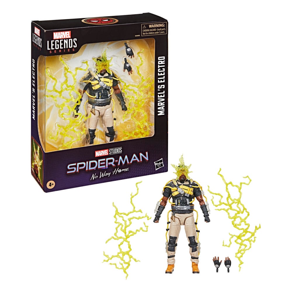 Spider-Man: No Way Home Marvel Legends Action Figure - Marvel's Electro 15 cm Hasbro