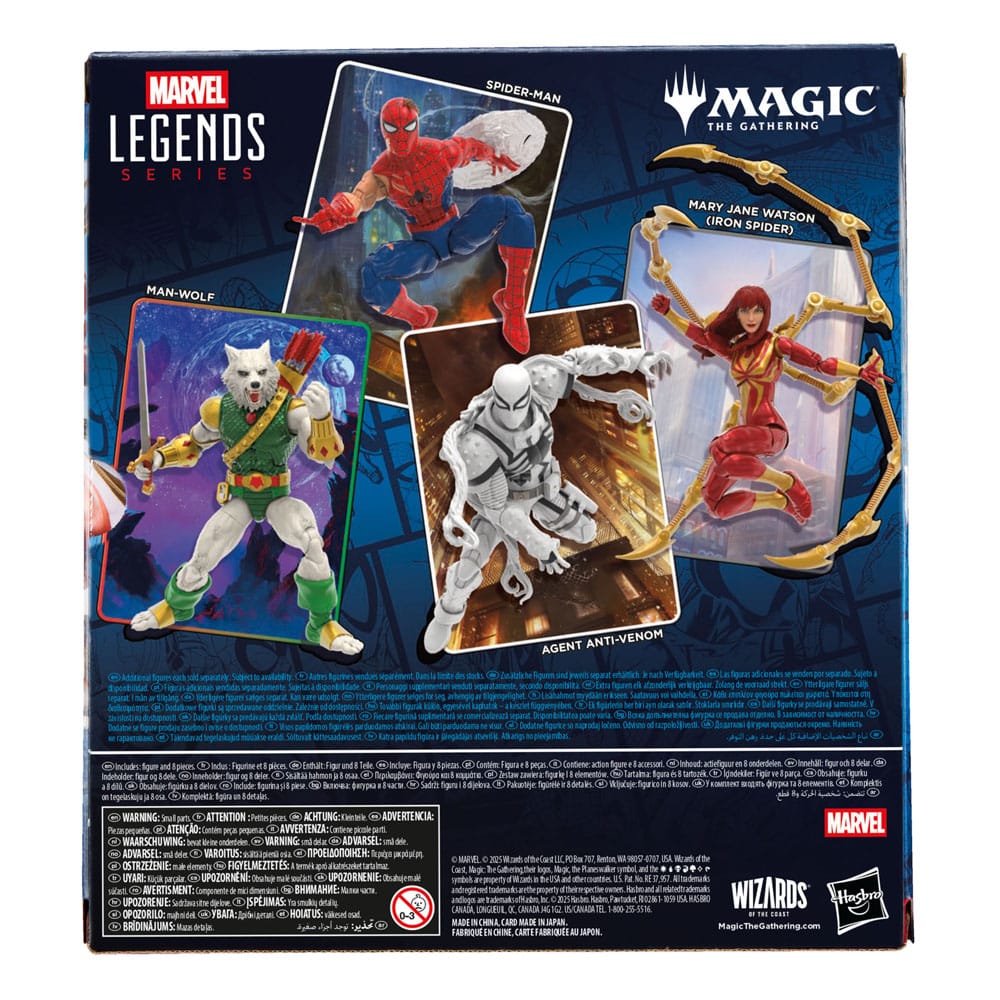 Marvel Legends Magic: The Gathering Action Figur Mary Jane Watson (Iron Spider) med Exklusivt Foilkort 15 cm Hasbro