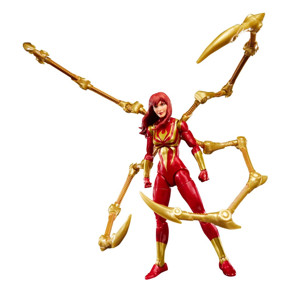 Marvel Legends Magic: The Gathering Action Figur Mary Jane Watson (Iron Spider) med Exklusivt Foilkort 15 cm Hasbro