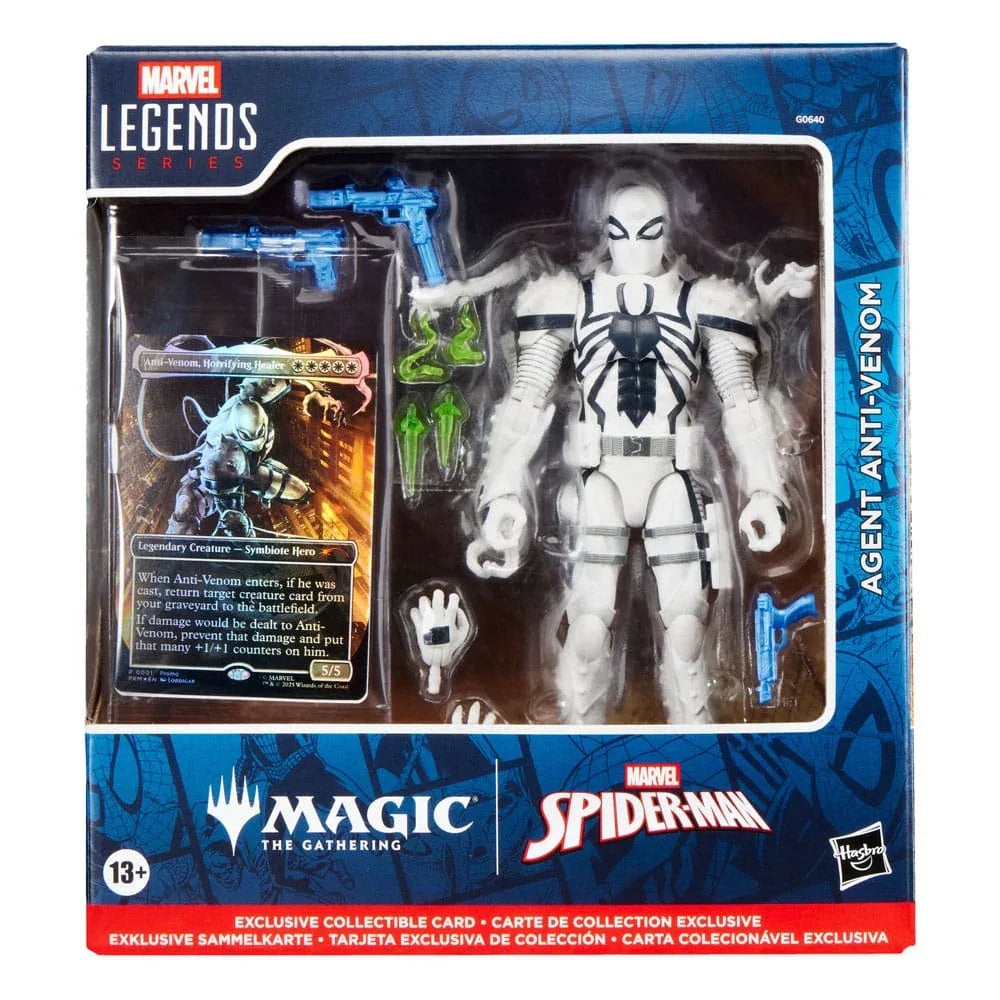 Marvel Legends Magic: The Gathering Action Figur Agent Anti-Venom (inklusive Exklusivt Foil Kort) 15 cm Hasbro