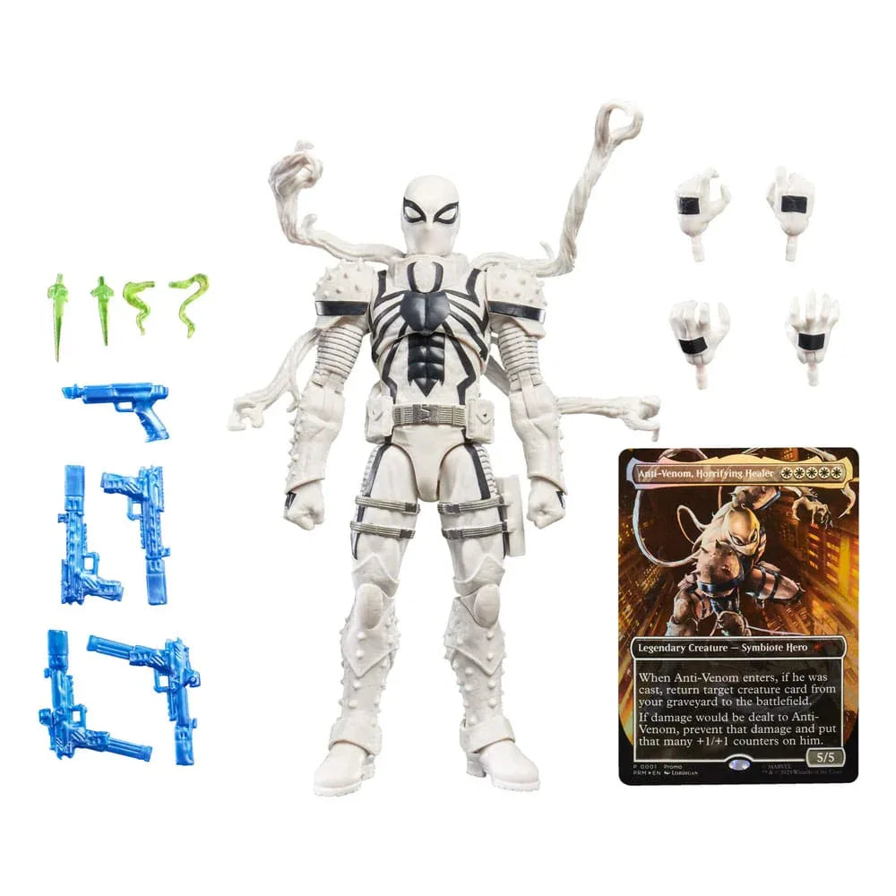 Marvel Legends Magic: The Gathering Action Figur Agent Anti-Venom (inklusive Exklusivt Foil Kort) 15 cm Hasbro