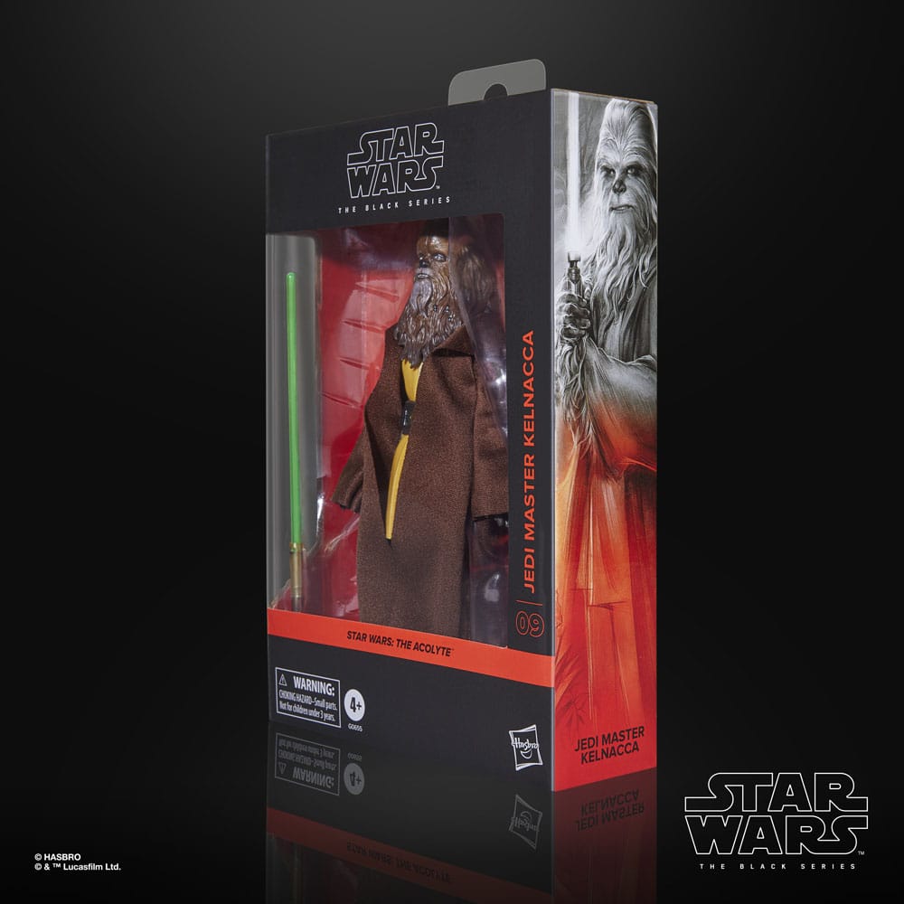 Star Wars: The Acolyte Black Series Action Figure Jedi Master Kelnacca 15 cm Hasbro