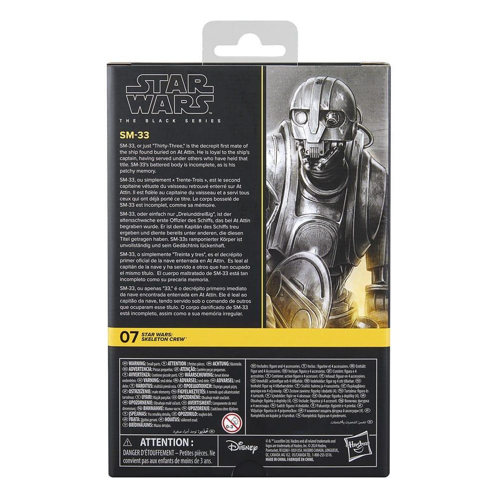 Star Wars: Skeleton Crew Black Series Action Figur SM-33 15 cm Hasbro