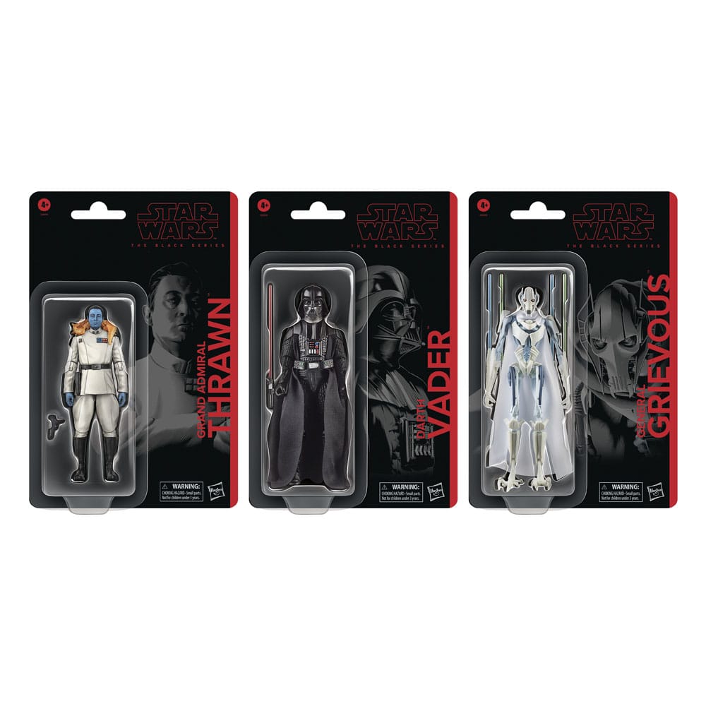 Star Wars Black Series Action Figur 3-Pack Masters of Evil 15 cm Hasbro