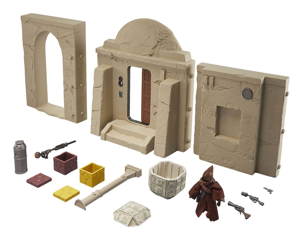 Star Wars Episode IV Vintage Collection Playset Mos Eisley med Jawa Actionfigur Hasbro