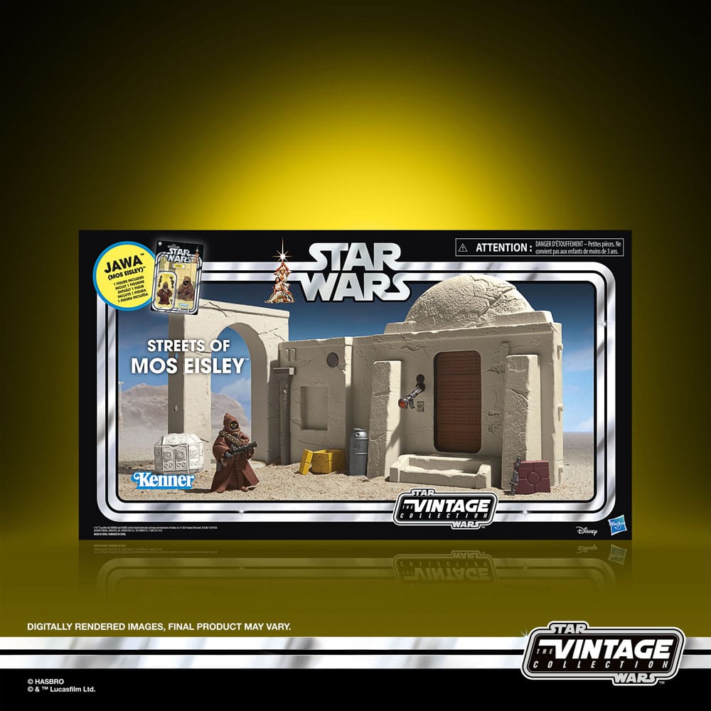 Star Wars Episode IV Vintage Collection Playset Mos Eisley med Jawa Actionfigur Hasbro