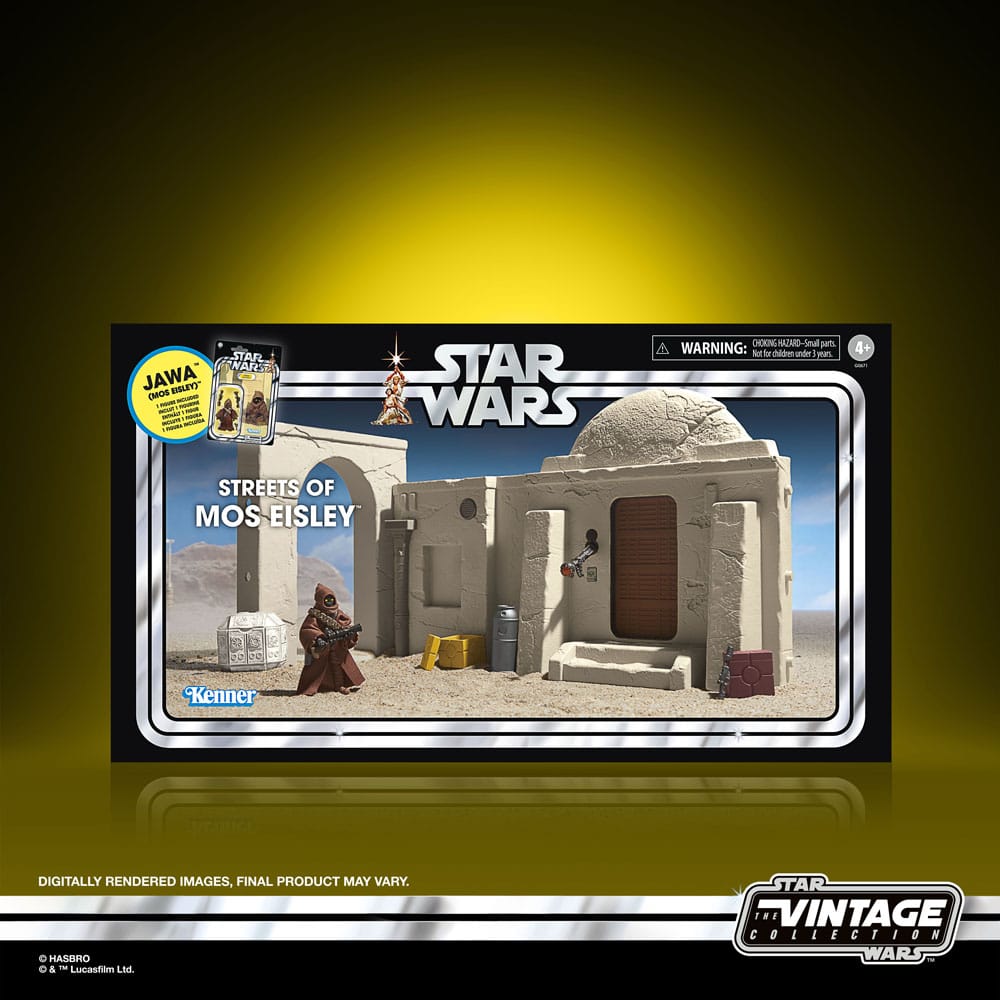 Star Wars Episode IV Vintage Collection Playset Mos Eisley med Jawa Actionfigur Hasbro