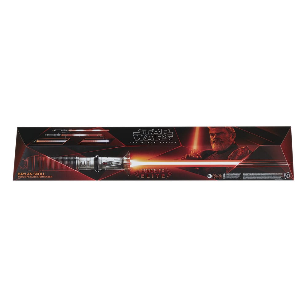 Star Wars: Ahsoka Black Series Replica Force FX Elite Lightsaber Baylan Skoll Hasbro