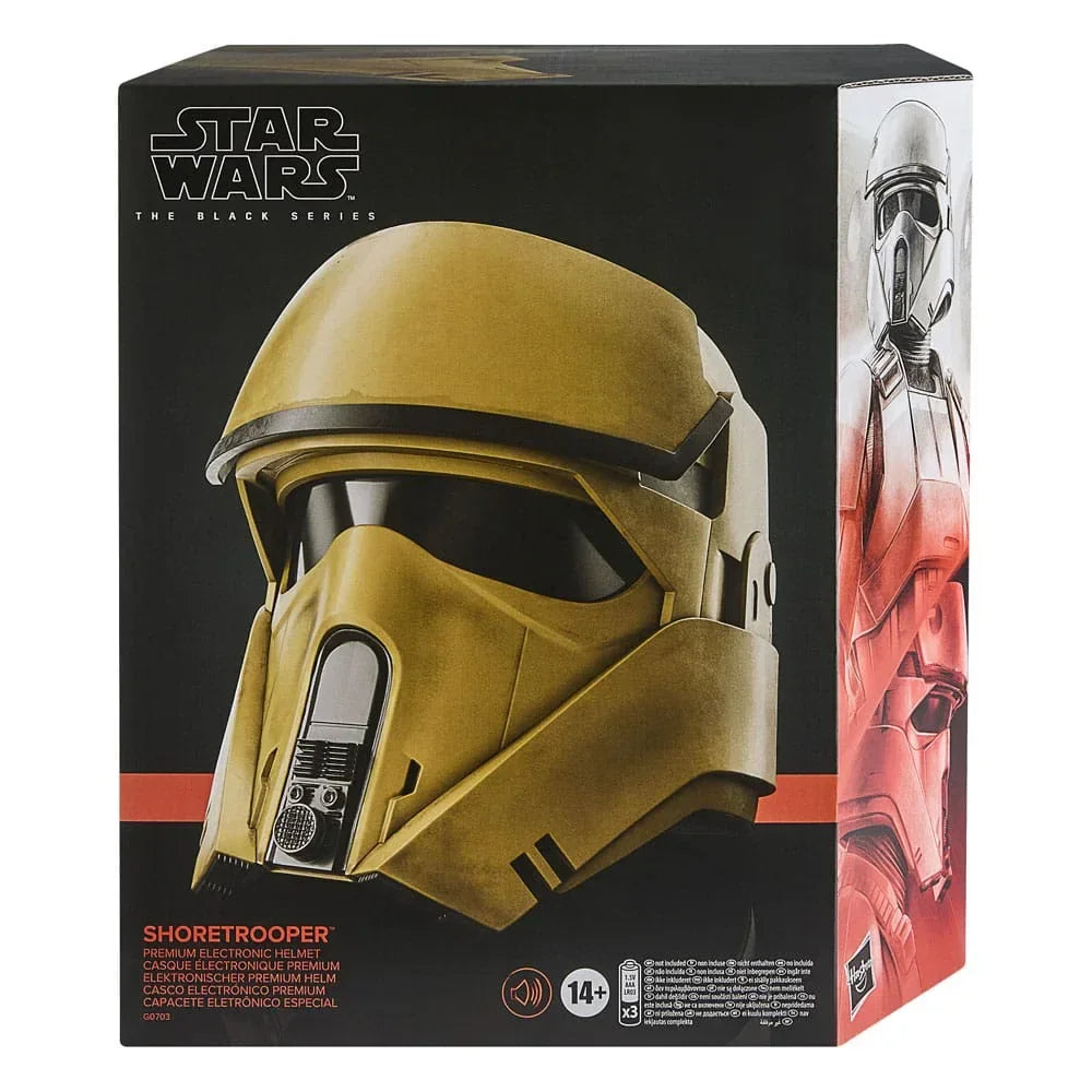Star Wars: Andor Black Series Elektronisk Hjälm Shoretrooper Hasbro