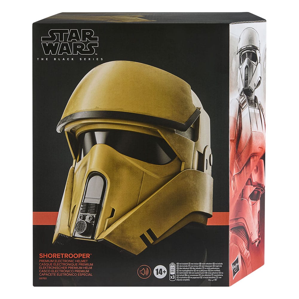Star Wars: Andor Black Series Elektronisk Hjälm Shoretrooper Hasbro
