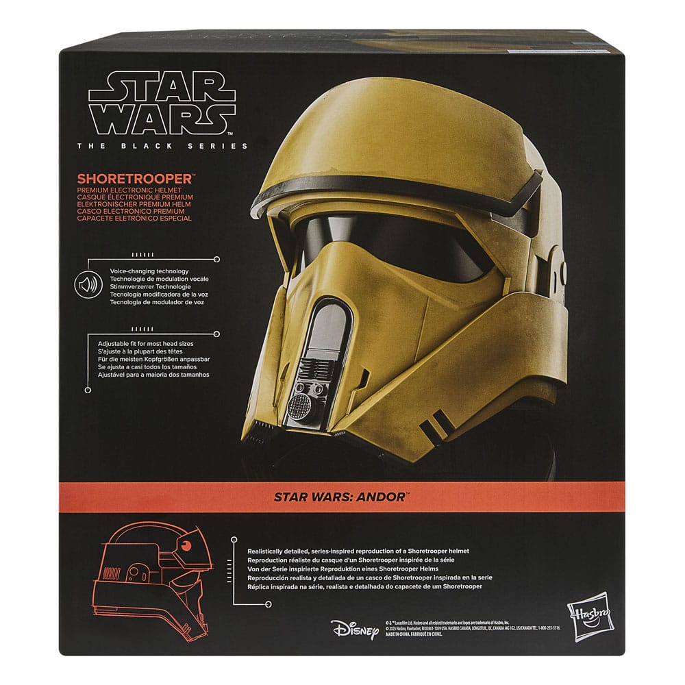 Star Wars: Andor Black Series Elektronisk Hjälm Shoretrooper Hasbro