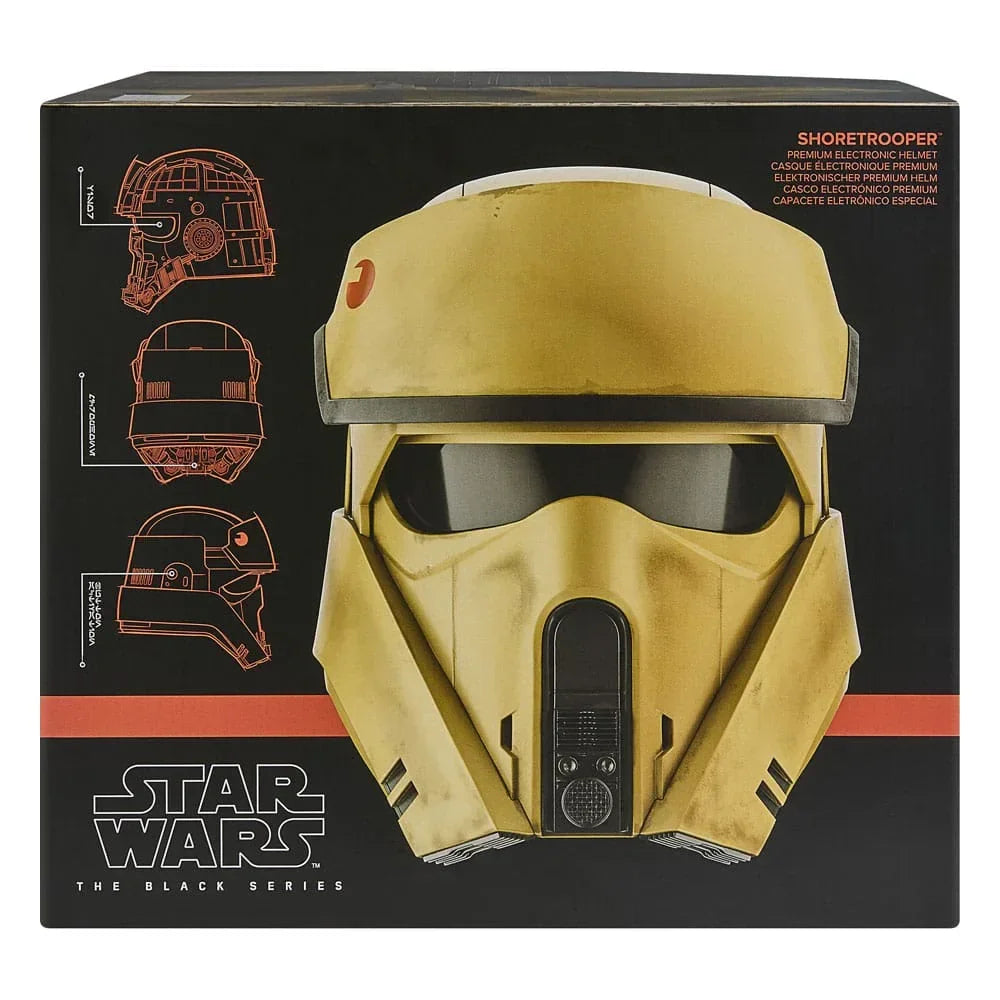 Star Wars: Andor Black Series Elektronisk Hjälm Shoretrooper Hasbro
