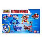 Sonic the Hedgehog x Transformers Action Figur Wingtail & Blue Booster 13 cm Hasbro