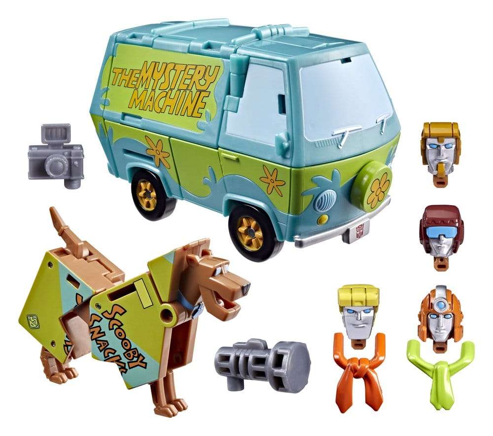 Transformers x Scooby-Doo Actionfigur 2-Pack Mysterious Prime & Automutt 15 cm