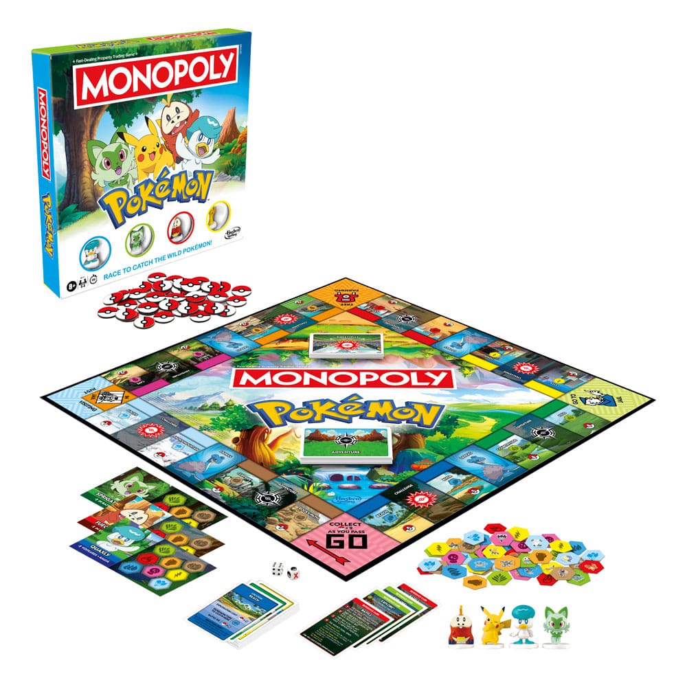 Pokémon Brädspel Monopoly *Engelsk Version* Hasbro