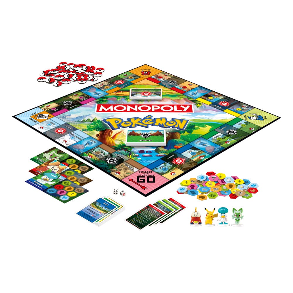 Pokémon Brädspel Monopoly *Engelsk Version* Hasbro