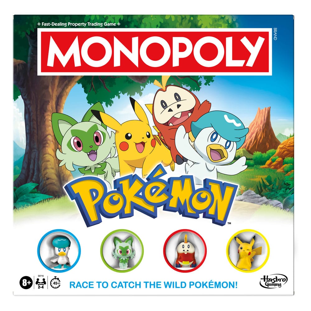 Pokémon Brädspel Monopoly *Engelsk Version* Hasbro