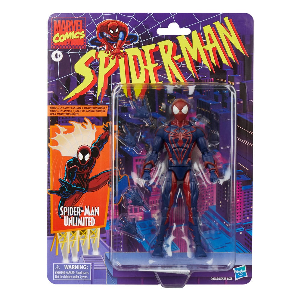 Spider-Man Marvel Legends Retro Actionfigur 15 cm Hasbro